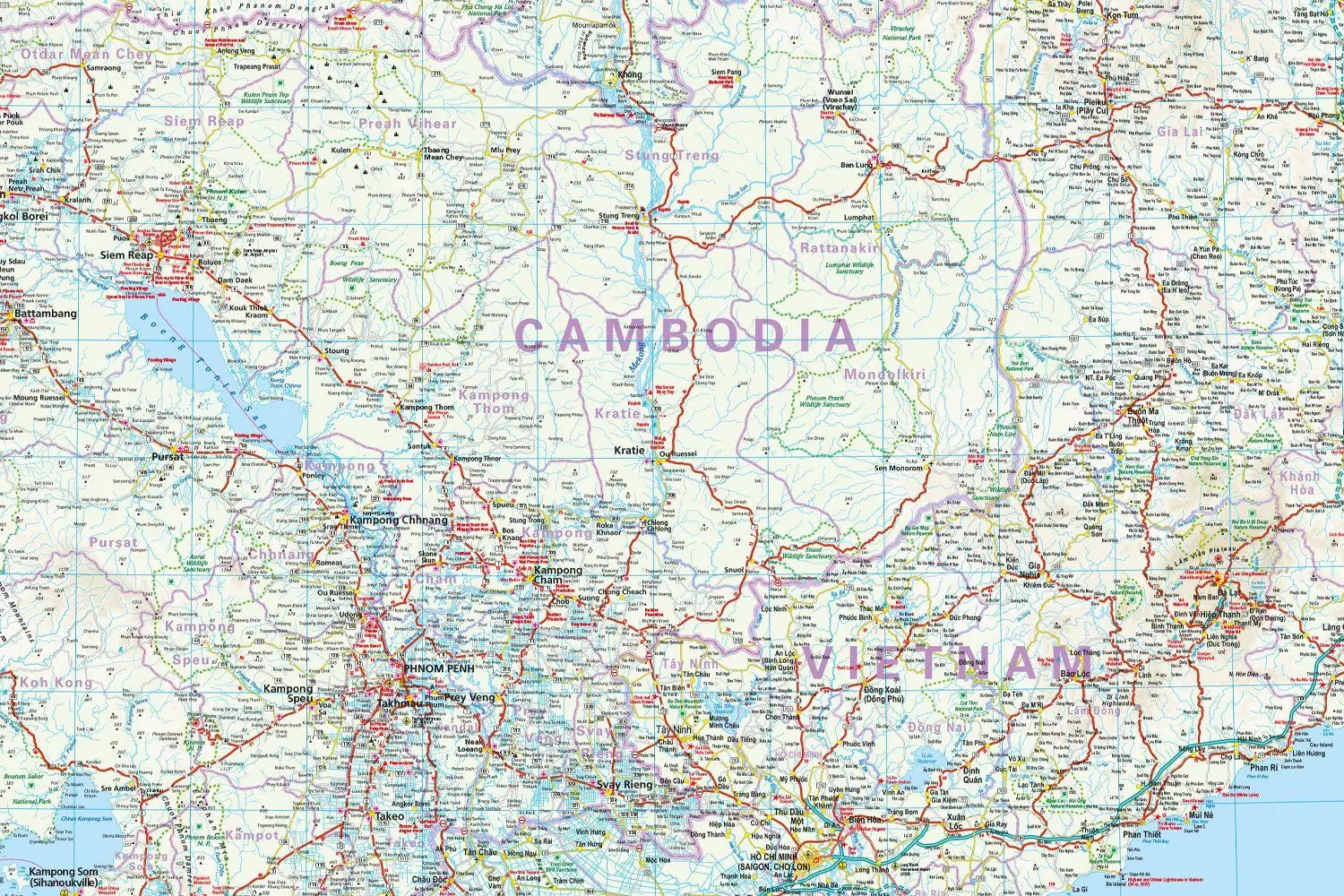 Bild: 9783831775491 | Reise Know-How Landkarte Vietnam, Laos, Kambodscha Vietnam, Laos,...