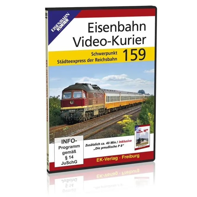 Eisenbahn Video-Kurier.Vol.159,1 DVD