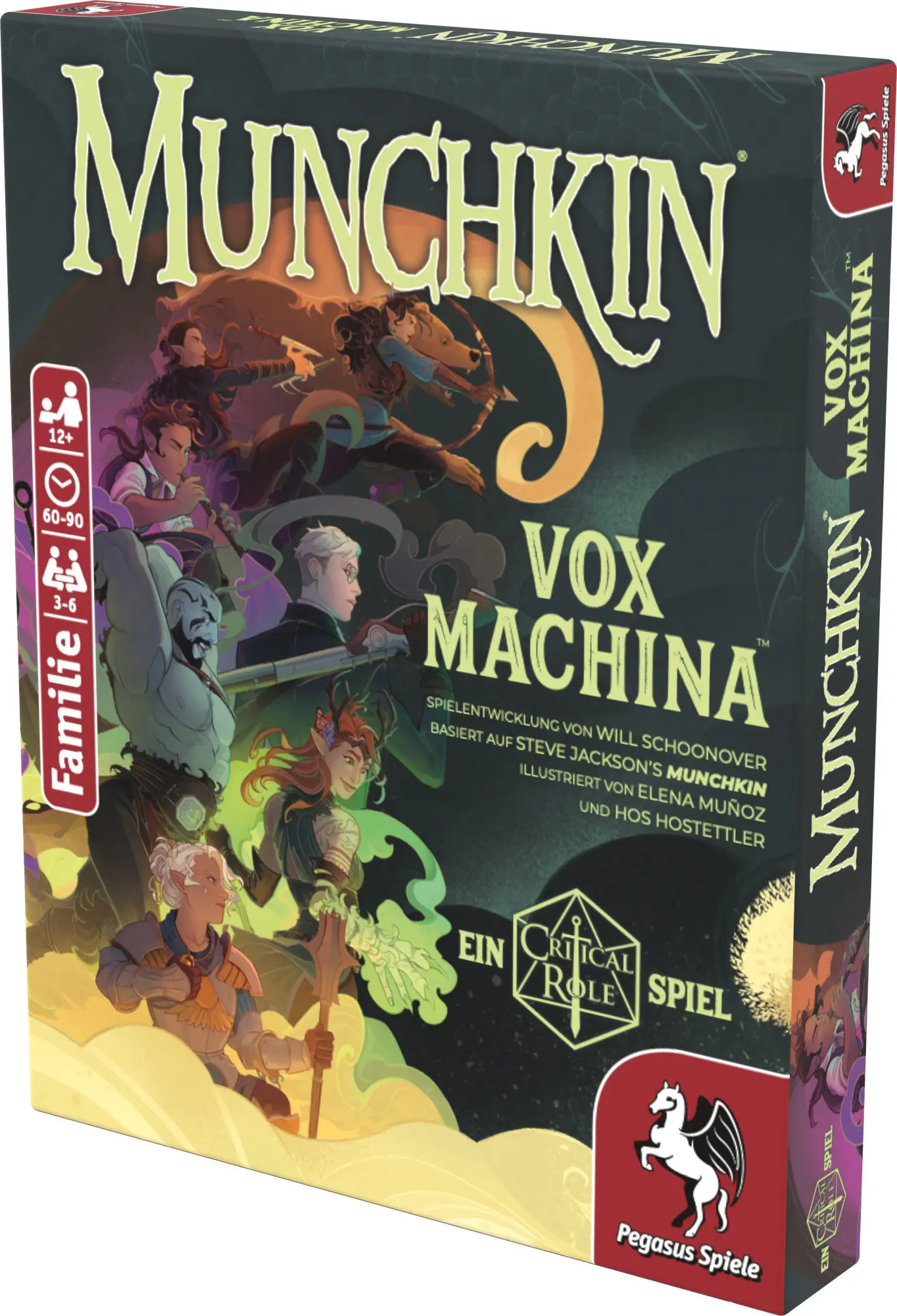 Bild: 4250231745591 | Munchkin Vox Machina | Spiel | 17040G | Deutsch | 2026