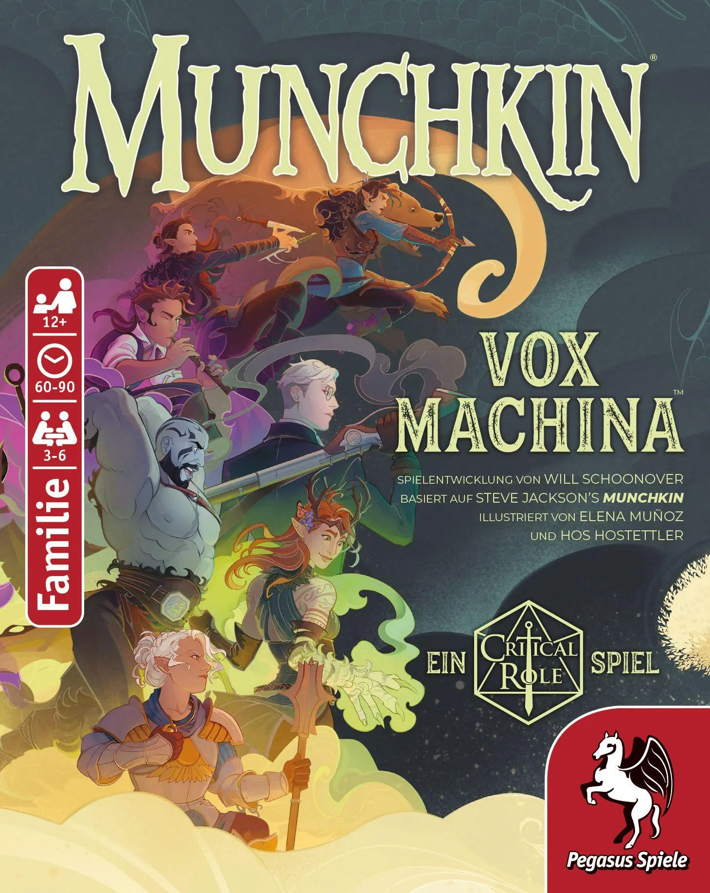 Bild: 4250231745591 | Munchkin Vox Machina | Spiel | 17040G | Deutsch | 2026