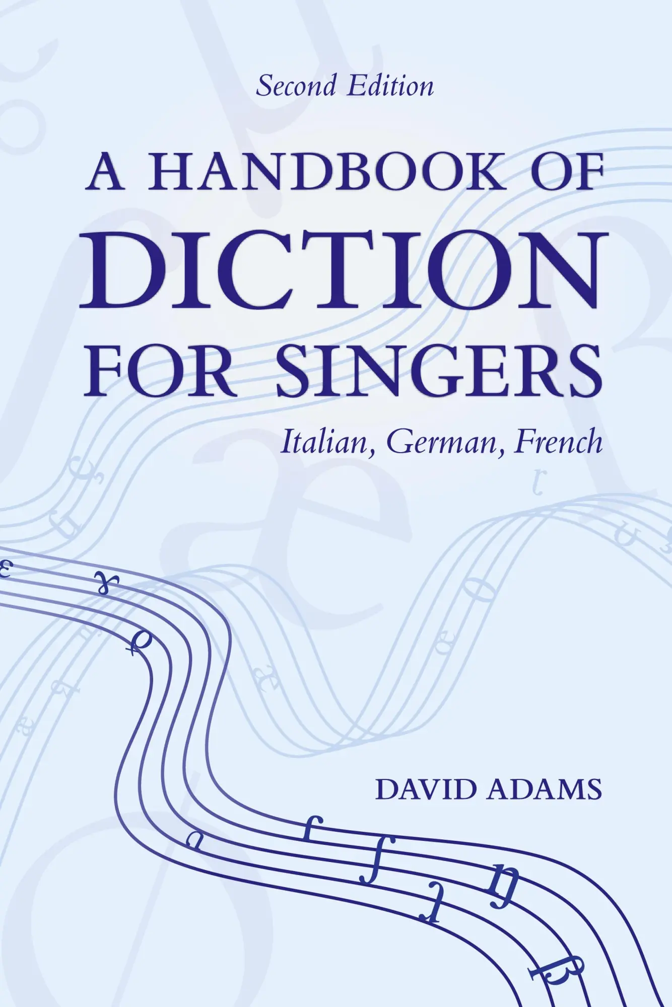 Cover: 9780195325591 | Handbook of Diction for Singers | Italian, German, French | Adams