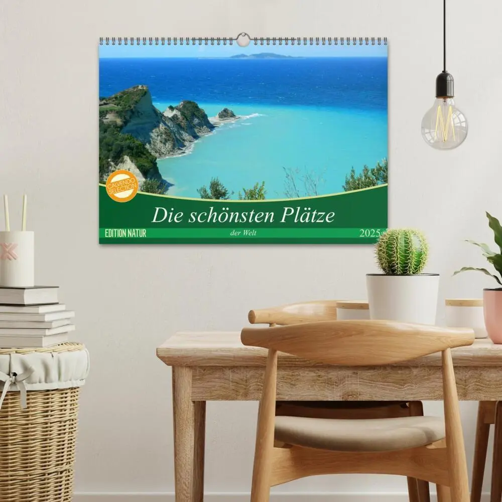Bild: 9783435525591 | Die schönsten Plätze der Welt (Wandkalender 2025 DIN A3 quer),...
