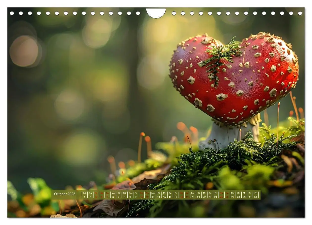 Bild: 9783457165591 | Mit dem Herzen der Natur (Wandkalender 2025 DIN A4 quer), CALVENDO...