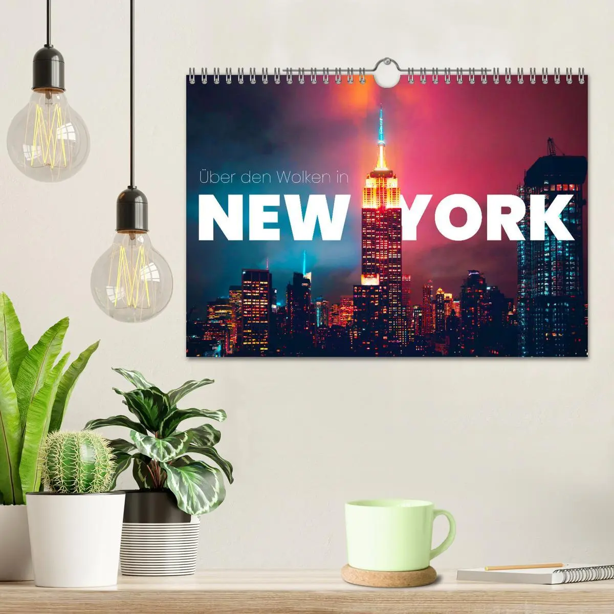 Bild: 9783457615591 | Über den Wolken in New York (Wandkalender 2026 DIN A4 quer),...