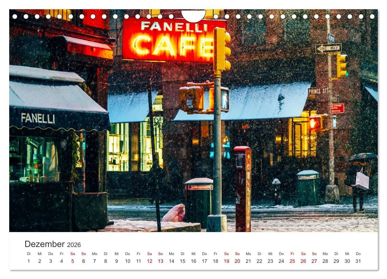 Bild: 9783457615591 | Über den Wolken in New York (Wandkalender 2026 DIN A4 quer),...