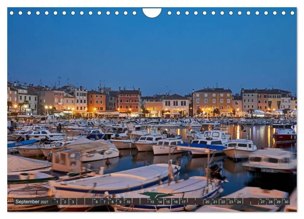 Bild: 9783569585591 | Rovinj, Perle Istriens (Wandkalender 2027 DIN A4 quer), CALVENDO...