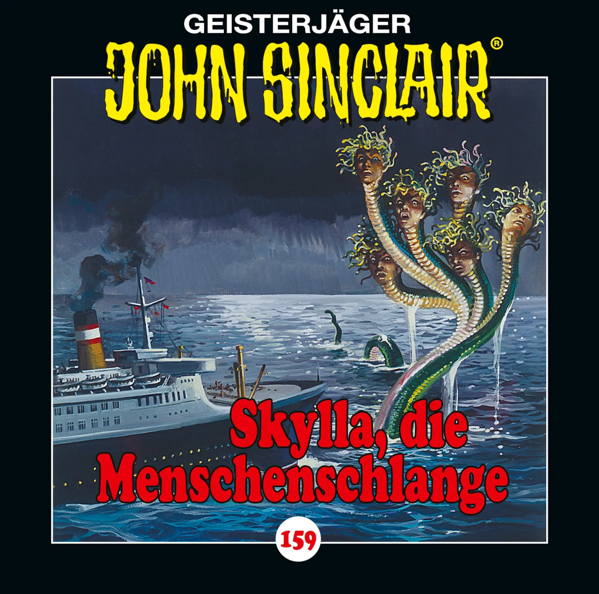 Cover: 9783785785591 | John Sinclair - Folge 159 | Skylla, die Menschenschlange. Hörspiel.