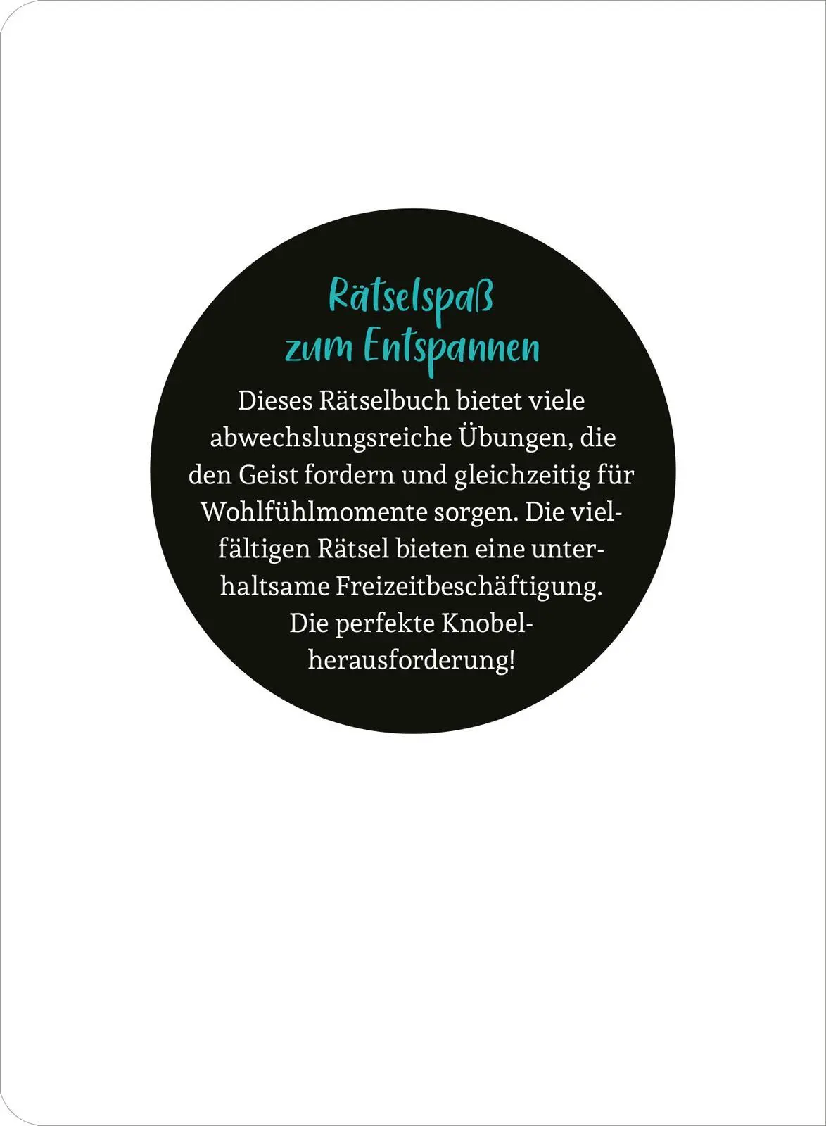 Rückseite: 9783845865591 | Kleine Auszeit - Logikrätsel | René Herbst | Taschenbuch | 96 S.
