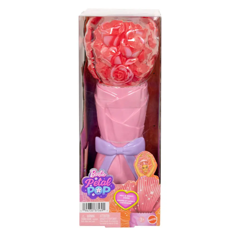 Cover: 194735375691 | Barbie Flower Surprise Puppe - rote Rose | Fensterkarton | JMF59