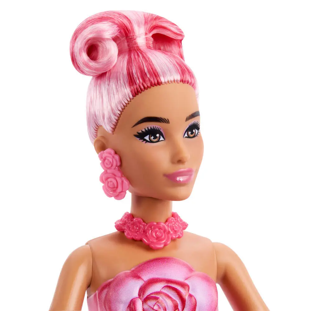 Bild: 194735375691 | Barbie Flower Surprise Puppe - rote Rose | Fensterkarton | JMF59