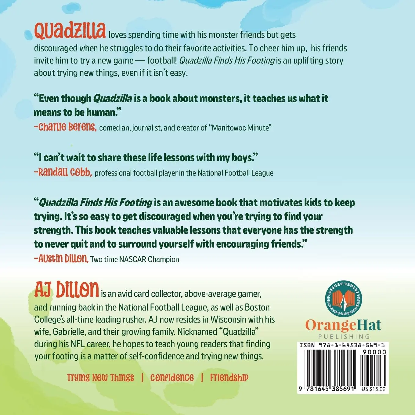 Rückseite: 9781645385691 | Quadzilla Finds His Footing | Aj Dillon | Taschenbuch | Englisch