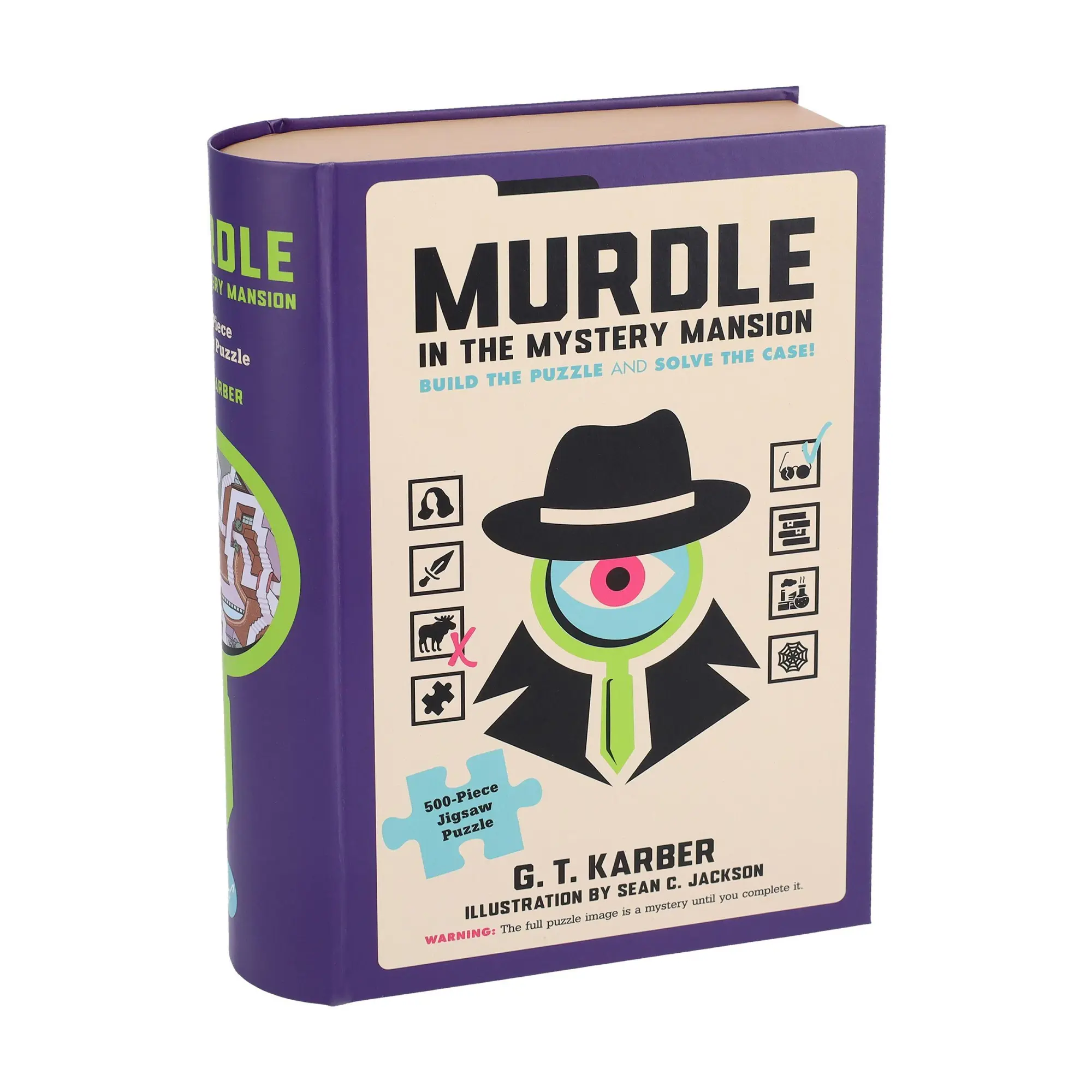 Cover: 9781797235691 | Murdle in the Mystery Mansion 500-Piece Jigsaw Puzzle | Karber (u. a.)