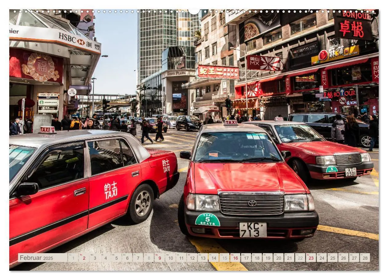 Bild: 9783435445691 | HONGKONG Skyline und Stadtleben (Wandkalender 2025 DIN A2 quer),...