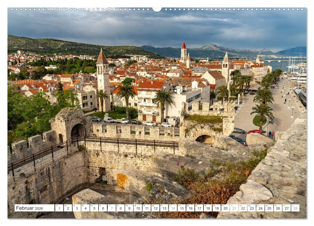Bild: 9783457395691 | Kroatien - Welterbe Trogir (hochwertiger Premium Wandkalender 2026...