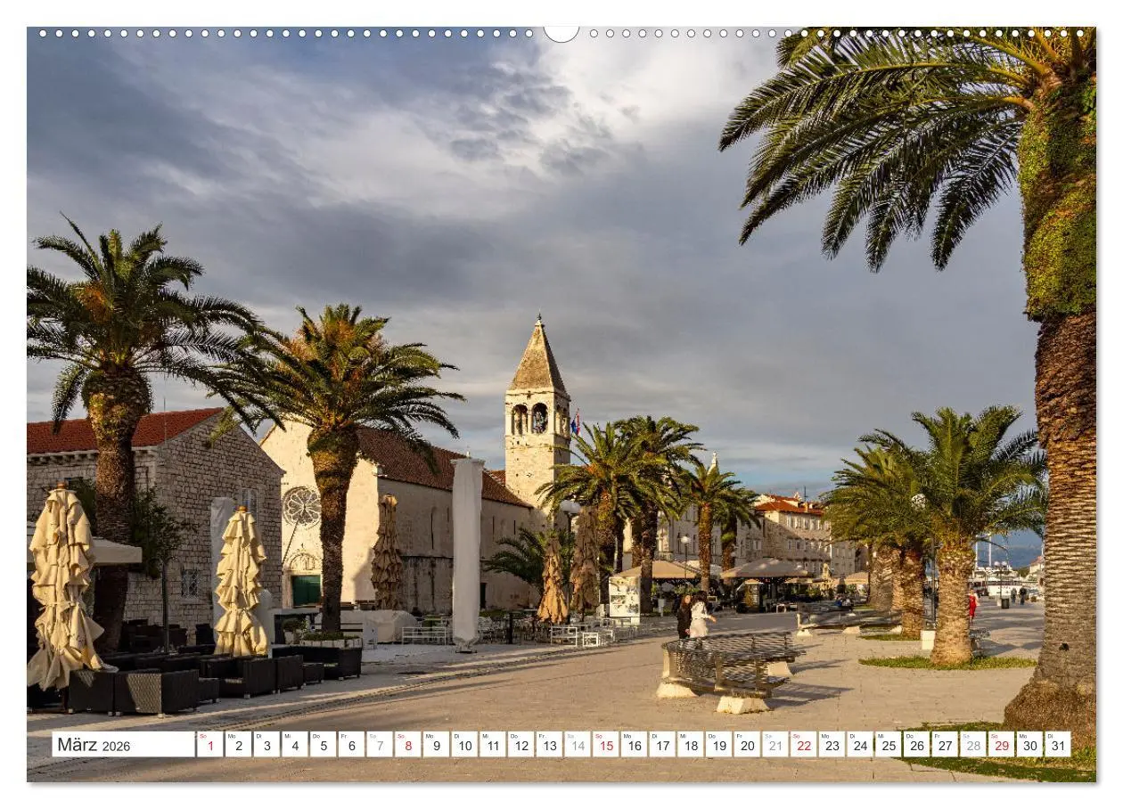 Bild: 9783457395691 | Kroatien - Welterbe Trogir (hochwertiger Premium Wandkalender 2026...