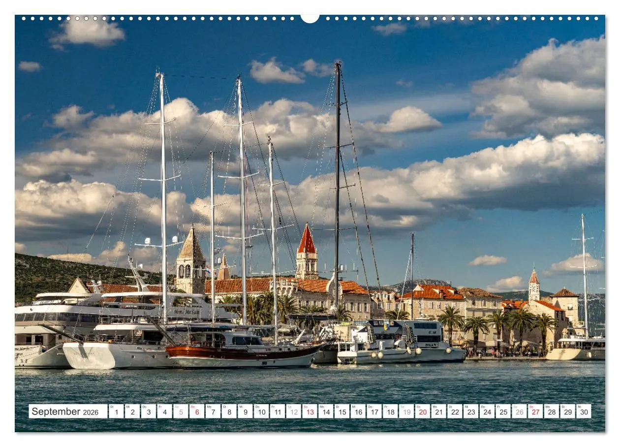 Bild: 9783457395691 | Kroatien - Welterbe Trogir (hochwertiger Premium Wandkalender 2026...