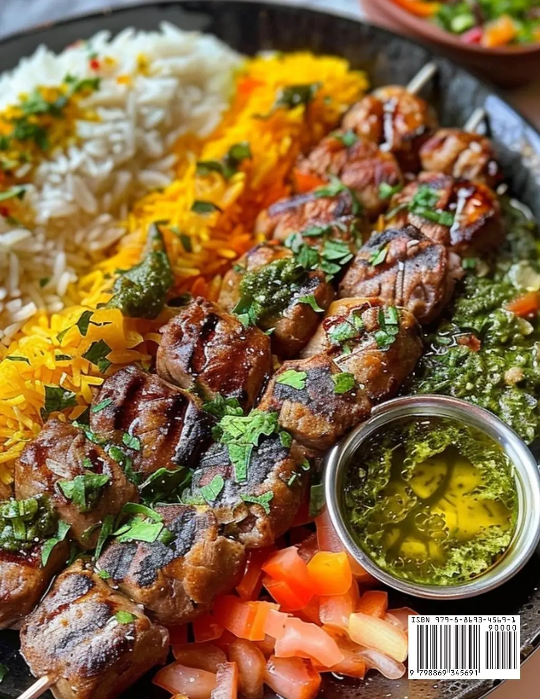 Rückseite: 9798869345691 | 50 Iranian Kebab and Rice Recipes for Home | Kelly Johnson | Buch