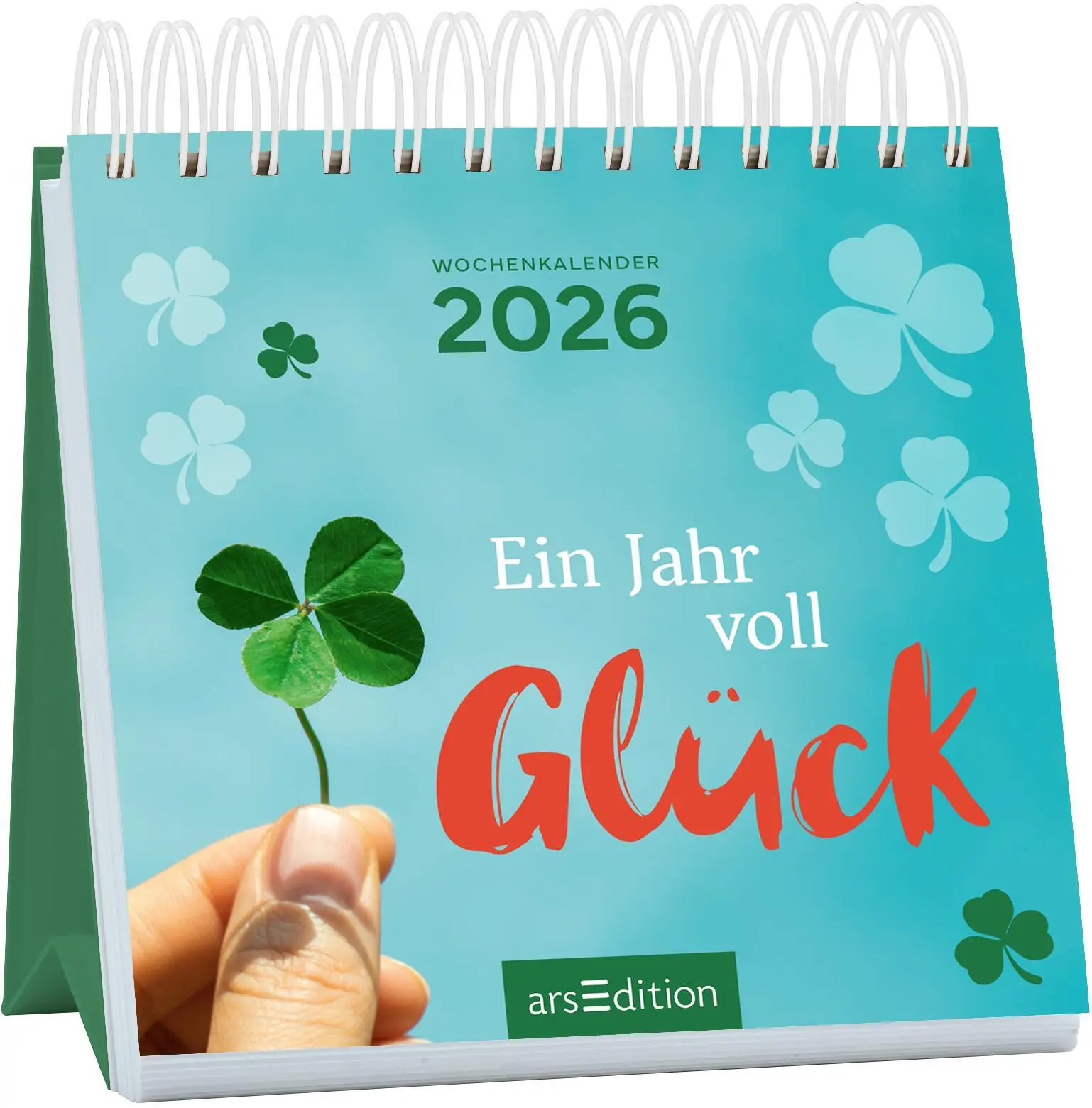 Cover: 4014489135791 | Mini-Wochenkalender Ein Jahr voll Glück 2026 | Kalender | 108 S.