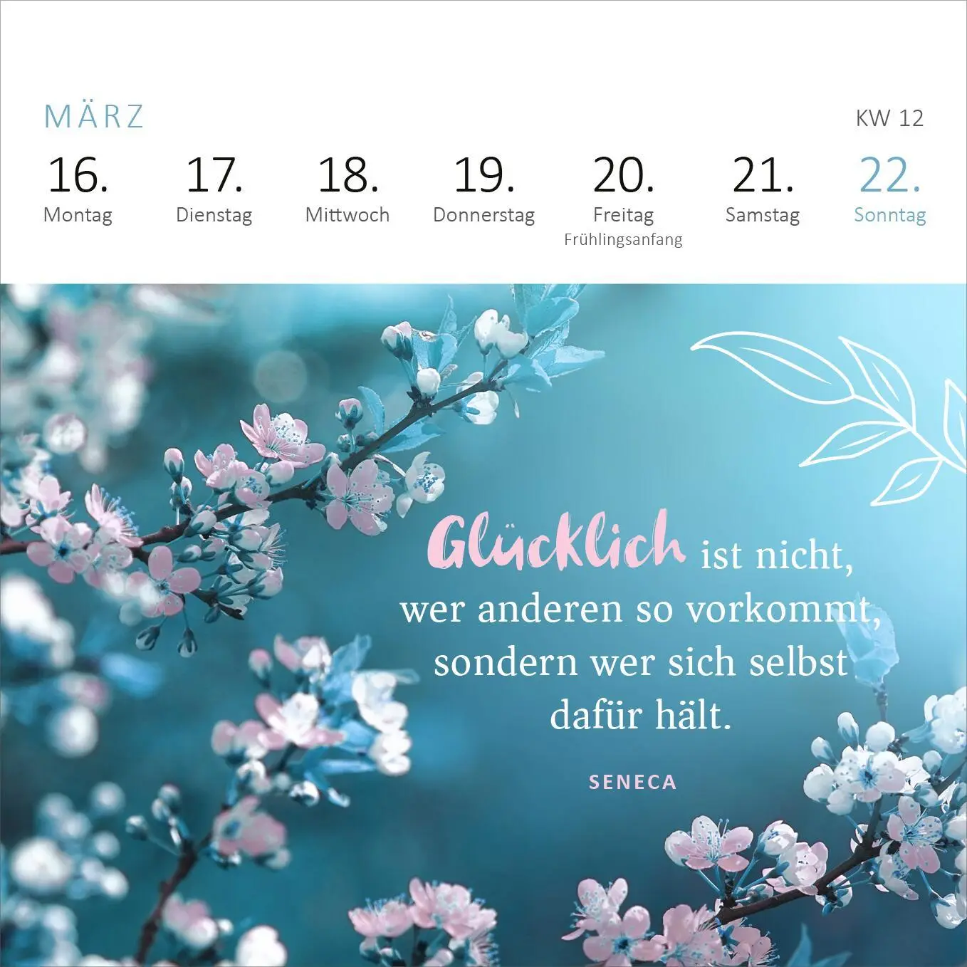Bild: 4014489135791 | Mini-Wochenkalender Ein Jahr voll Glück 2026 | Kalender | 108 S.
