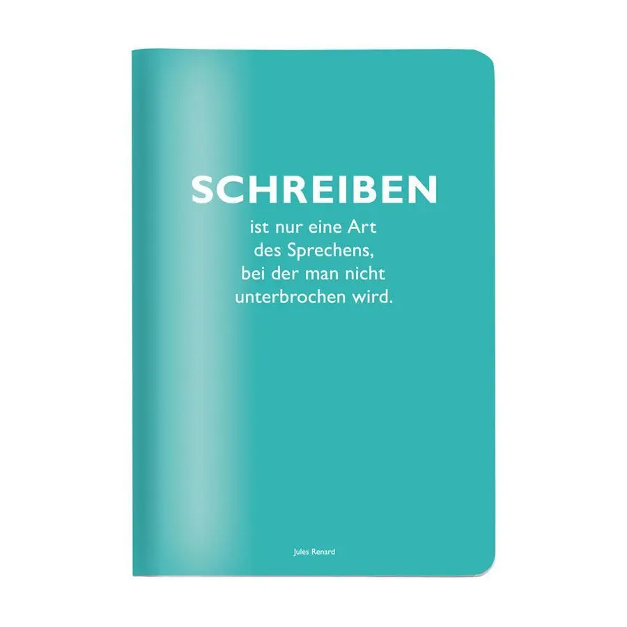 Cover: 4048809015791 | Heft A5 kariert, "Schreiben ist nur eine Art des Sprechens, bei der...