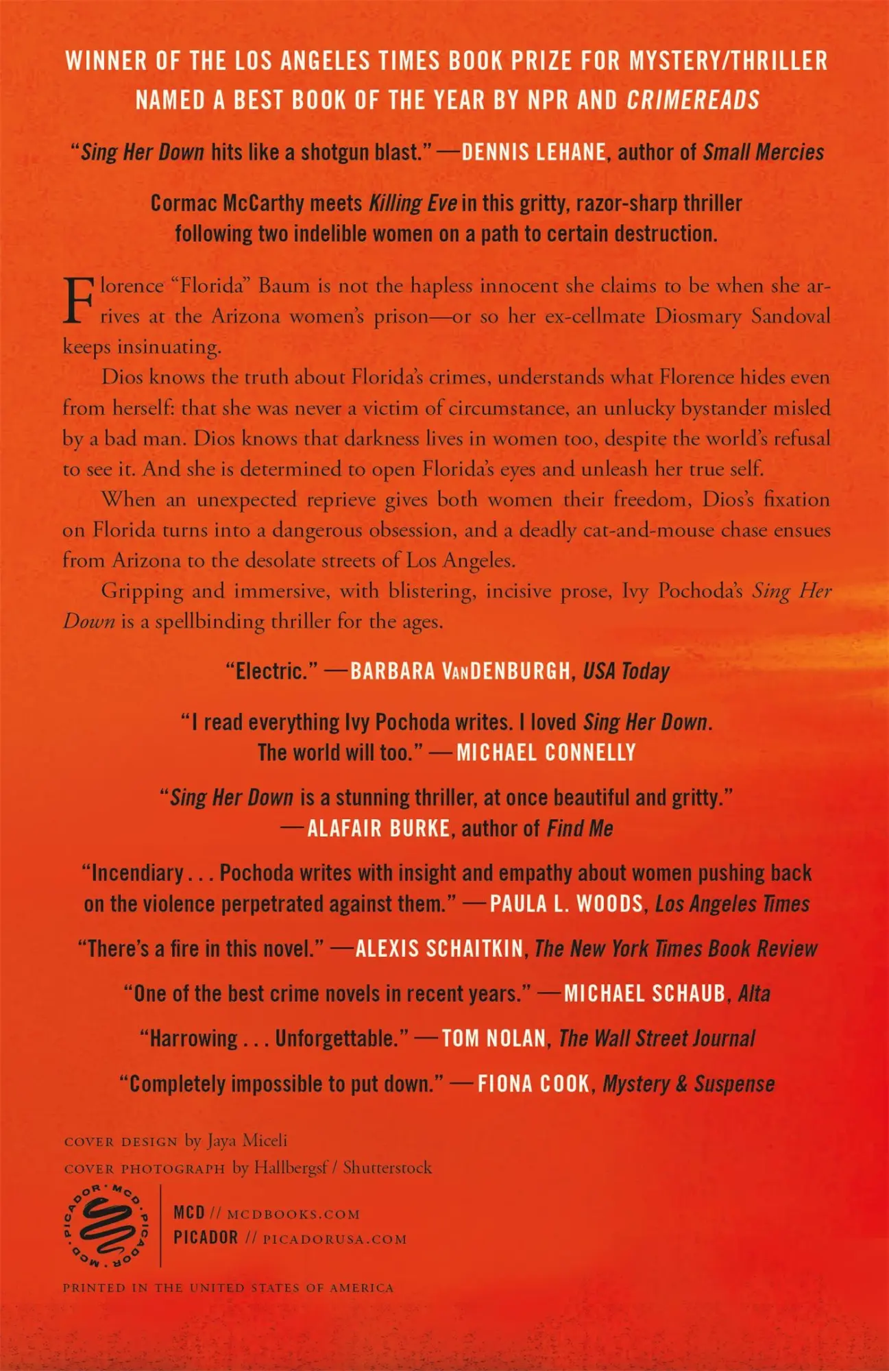 Rückseite: 9781250335791 | Sing Her Down | Ivy Pochoda | Taschenbuch | Englisch | 2024