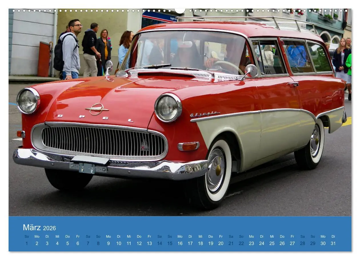 Bild: 9783457695791 | Opel Classics (Wandkalender 2026 DIN A2 quer), CALVENDO Monatskalender