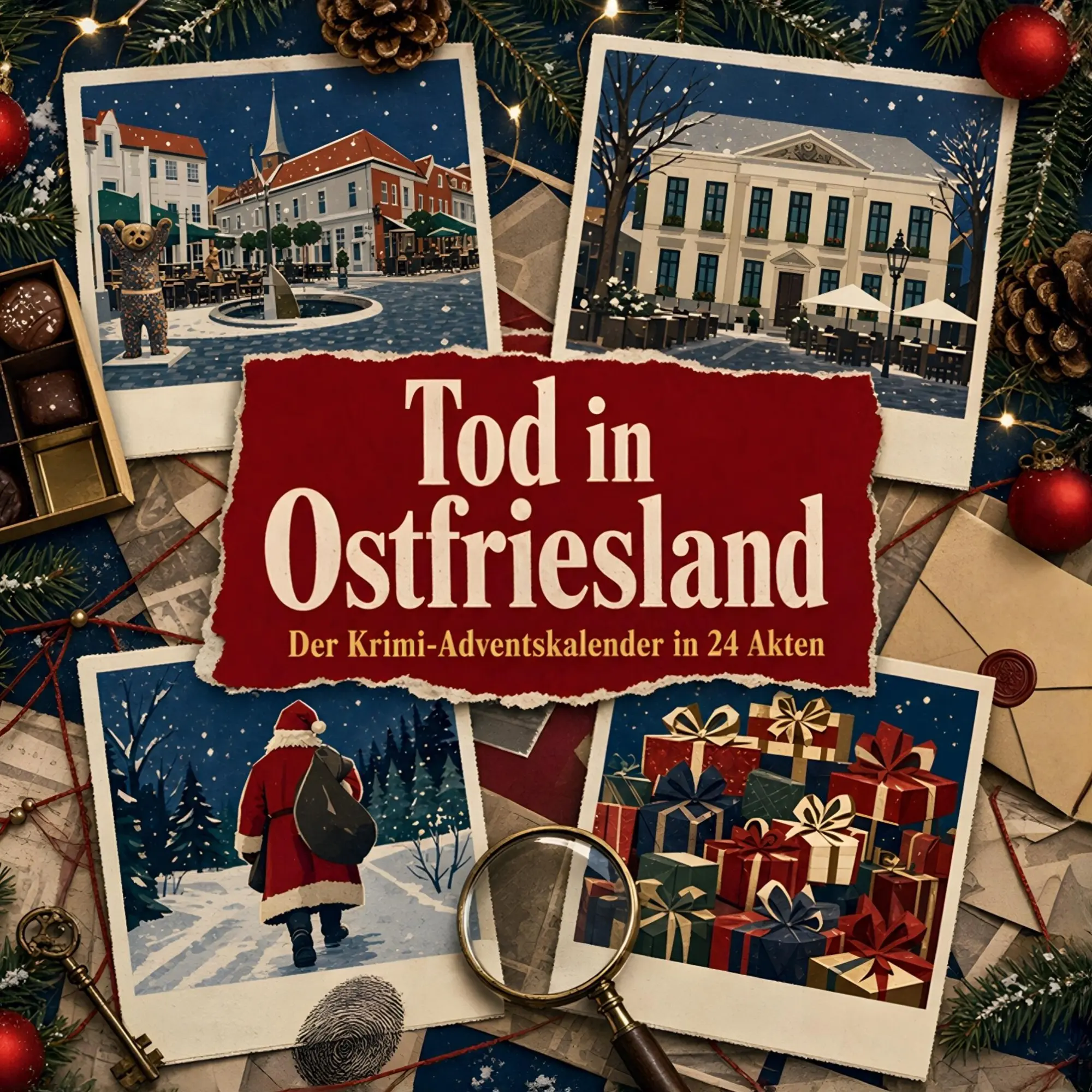 Cover: 9783696115791 | Tod in Ostfriesland | Der Krimi-Adventskalender in 24 Akten | Günther