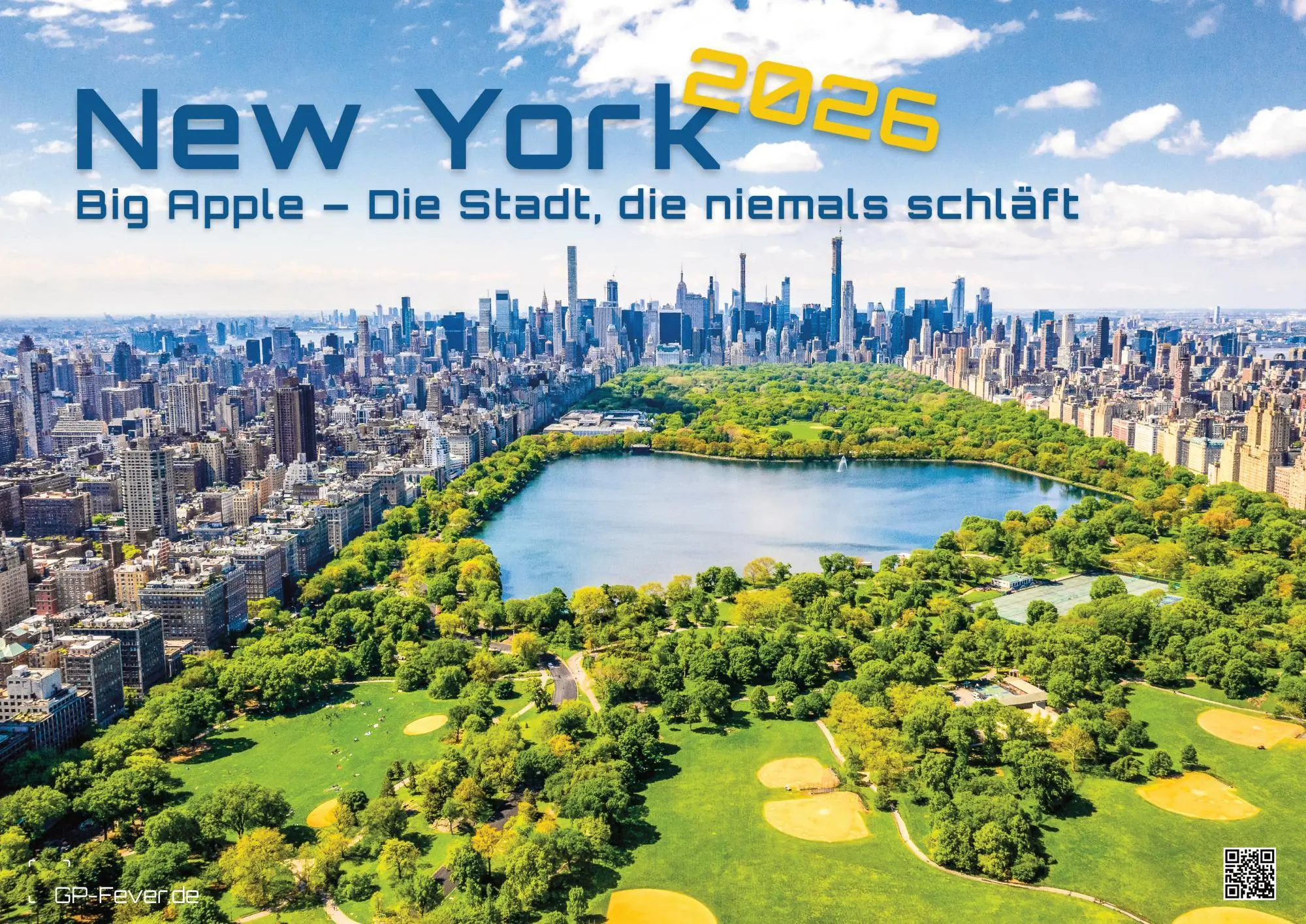Cover: 9783986735791 | New York - die Stadt, die niemals schläft - 2026 - Kalender DIN A2