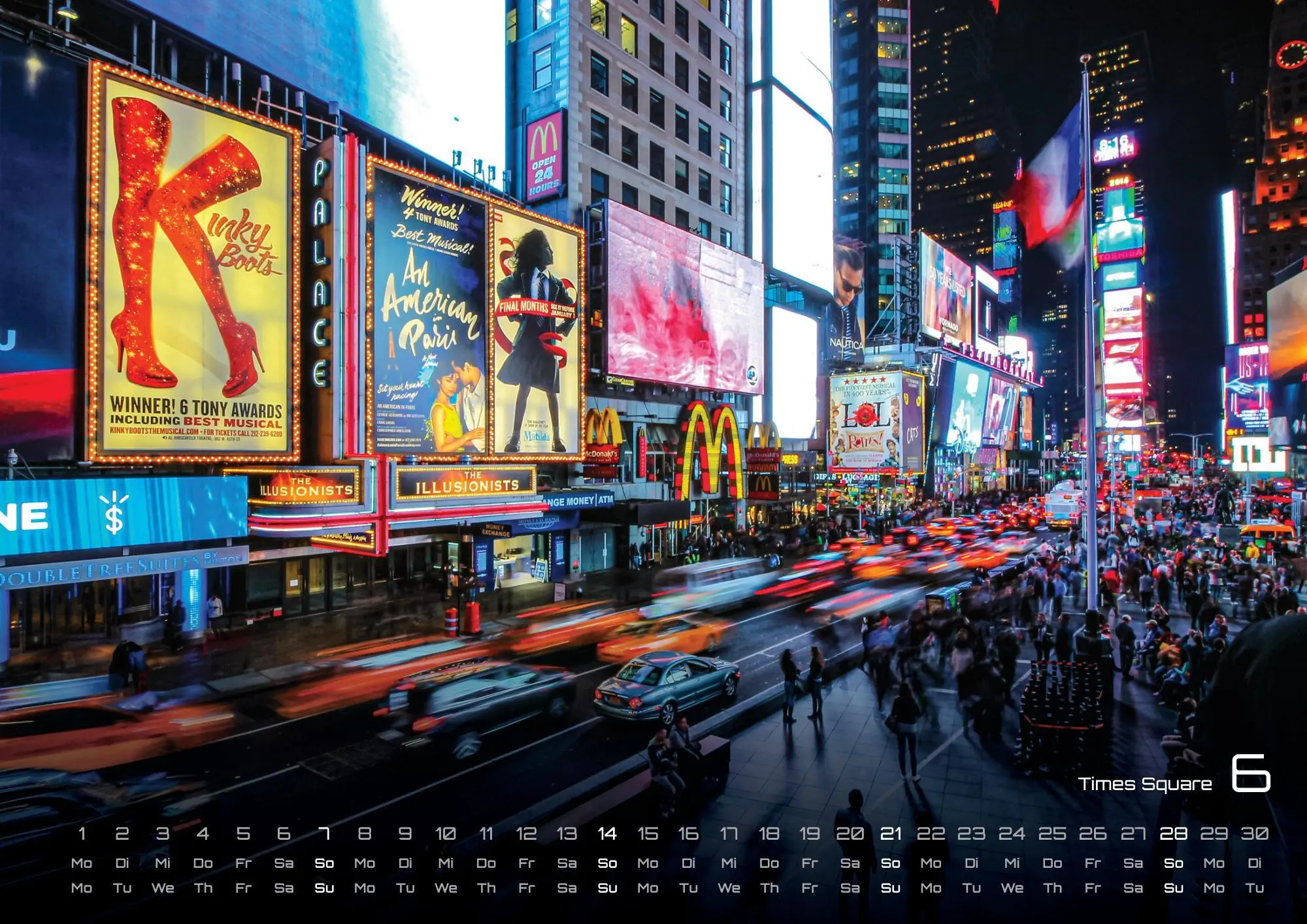 Bild: 9783986735791 | New York - die Stadt, die niemals schläft - 2026 - Kalender DIN A2