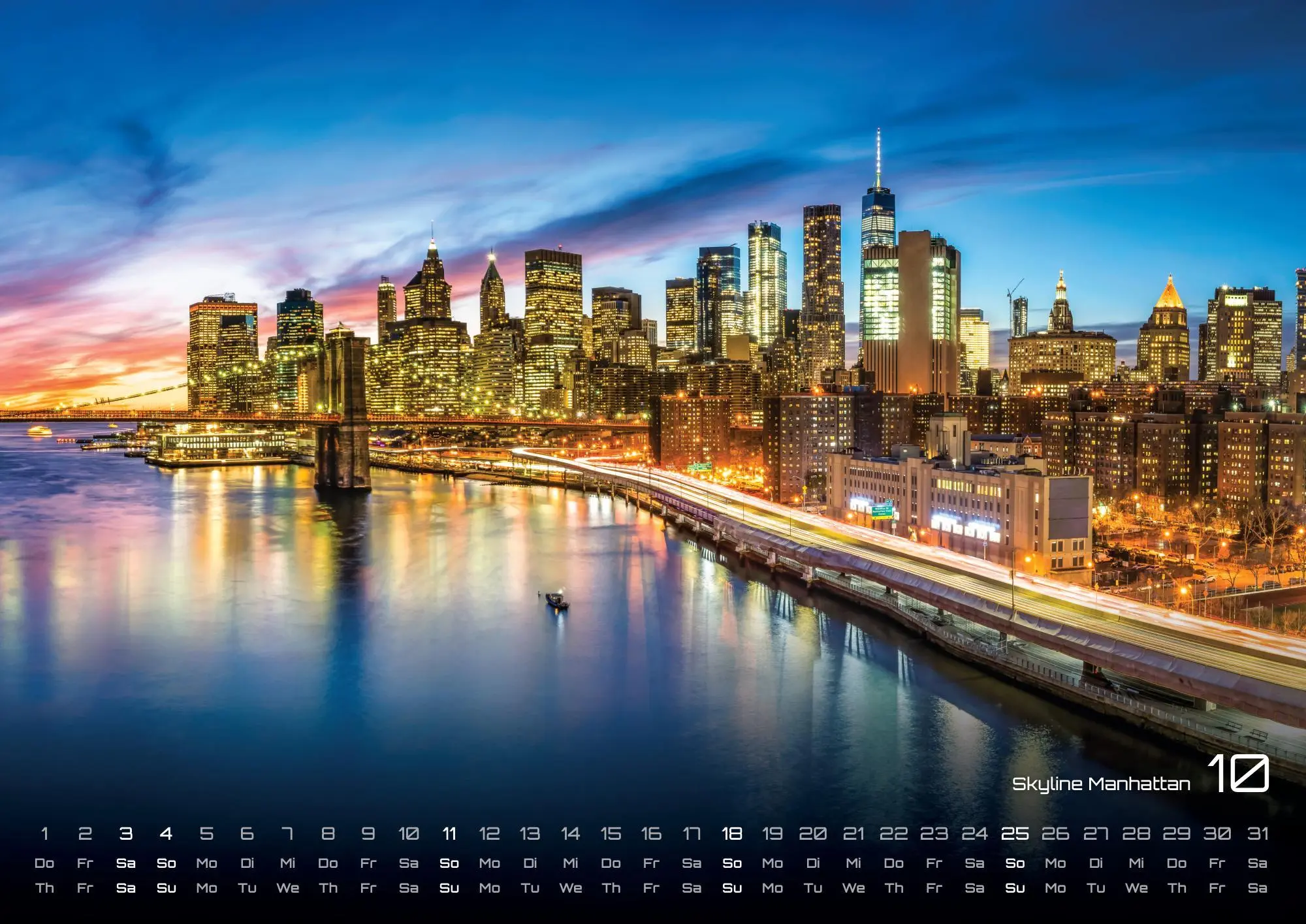 Bild: 9783986735791 | New York - die Stadt, die niemals schläft - 2026 - Kalender DIN A2