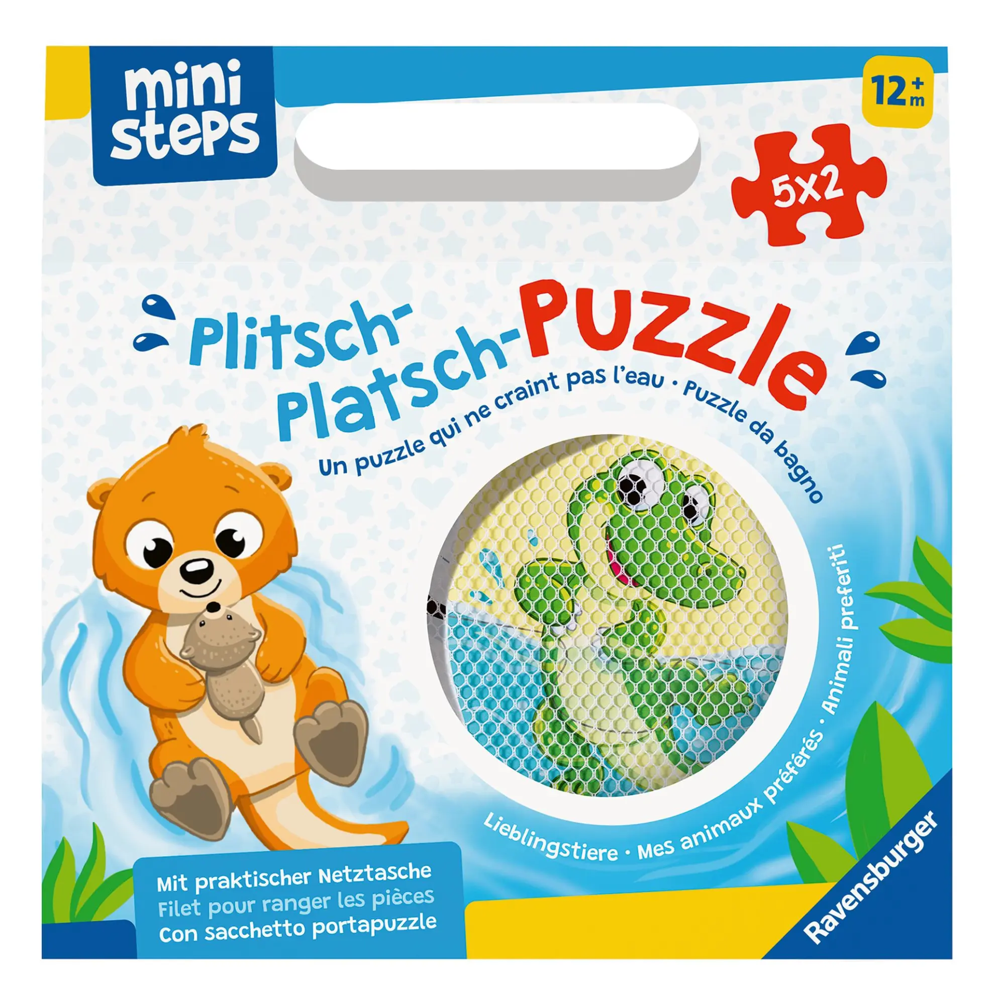 Cover: 4005556045891 | ministeps Plitsch-Platsch-Puzzle Lieblingstiere - ab 12 Monate | Spiel