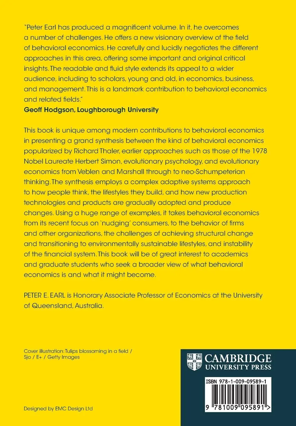 Rückseite: 9781009095891 | Principles of Behavioral Economics | Peter E. Earl | Taschenbuch