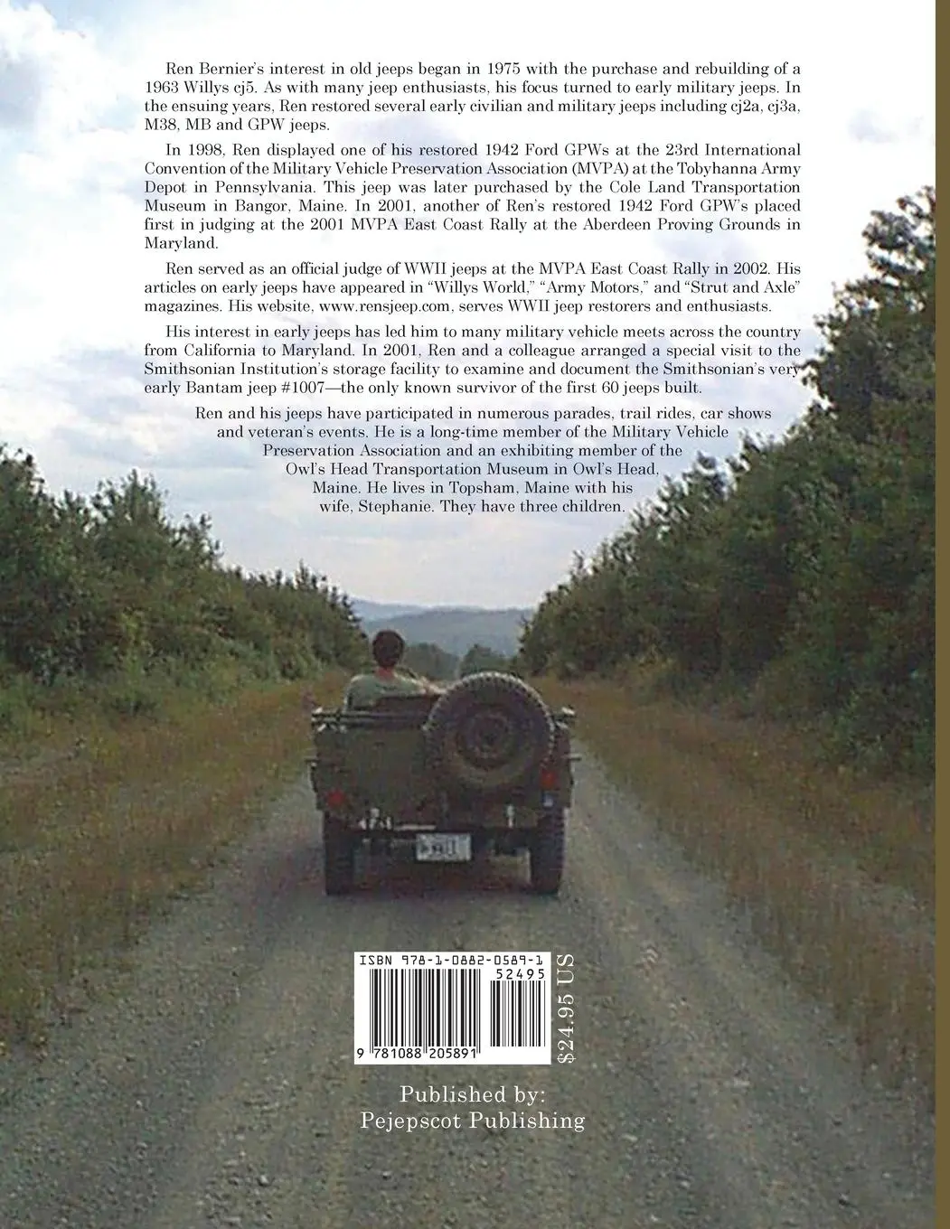 Rückseite: 9781088205891 | WWII Jeep Guidebook | Buying, Owning and Enjoying Your WWII jeep