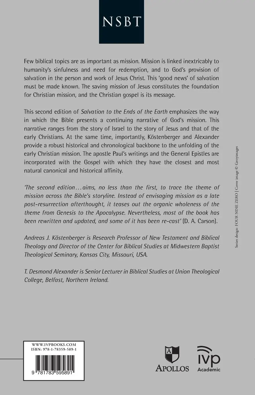 Rückseite: 9781783595891 | Salvation to the Ends of the Earth (second edition) | Kostenberger