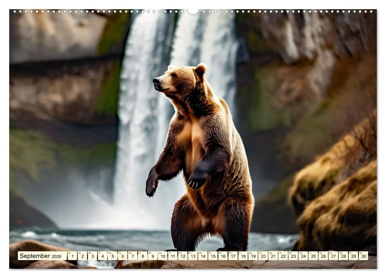Bild: 9783457375891 | Große und kleine Bären (Wandkalender 2026 DIN A2 quer), CALVENDO...