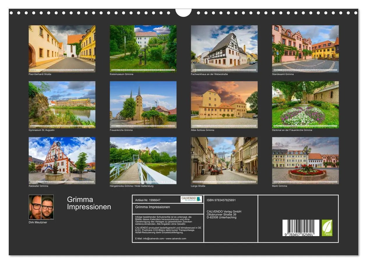 Bild: 9783457825891 | Grimma Impressionen (Wandkalender 2026 DIN A3 quer), CALVENDO...