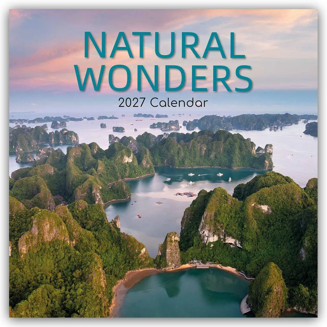 Cover: 9781805975991 | Natural Wonders - Naturwunder 2027 - 16-Monatskalender | The Gifted