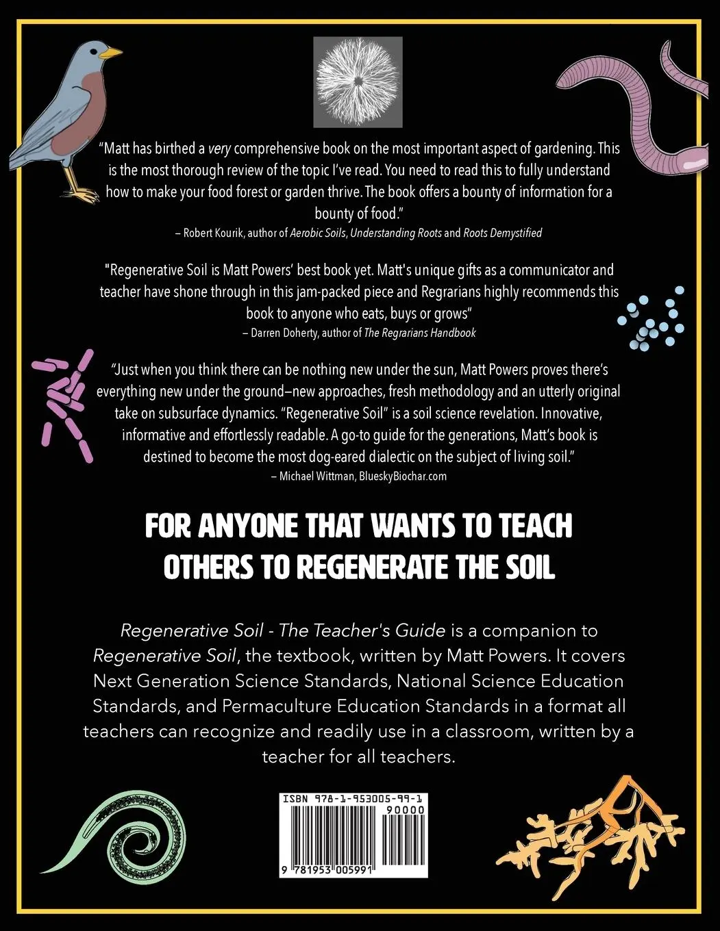 Rückseite: 9781953005991 | Regenerative Soil - The Teacher's Guide | Matt Powers | Taschenbuch