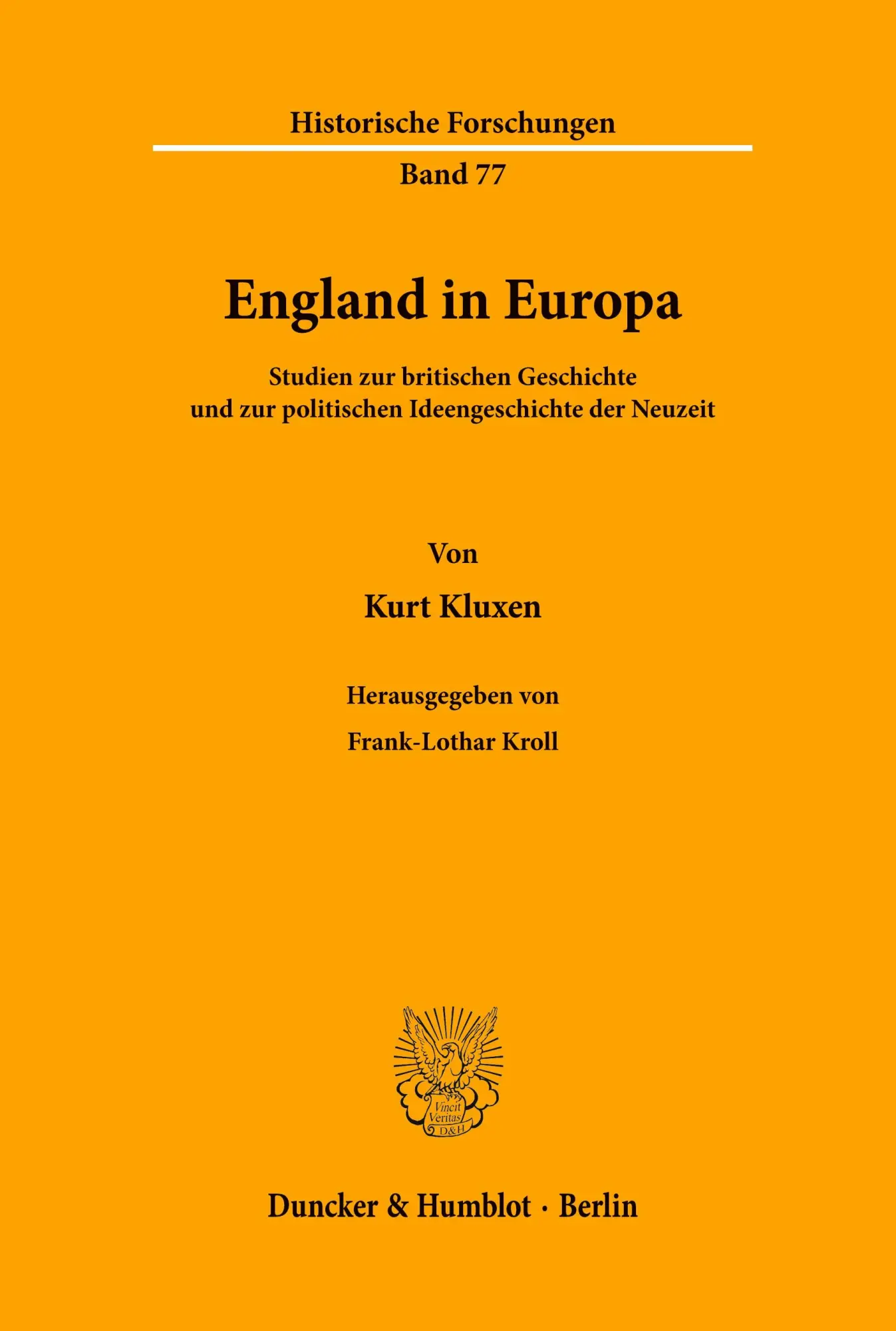 Cover: 9783428105991 | England in Europa. | Kurt Kluxen | Taschenbuch | 386 S. | Deutsch