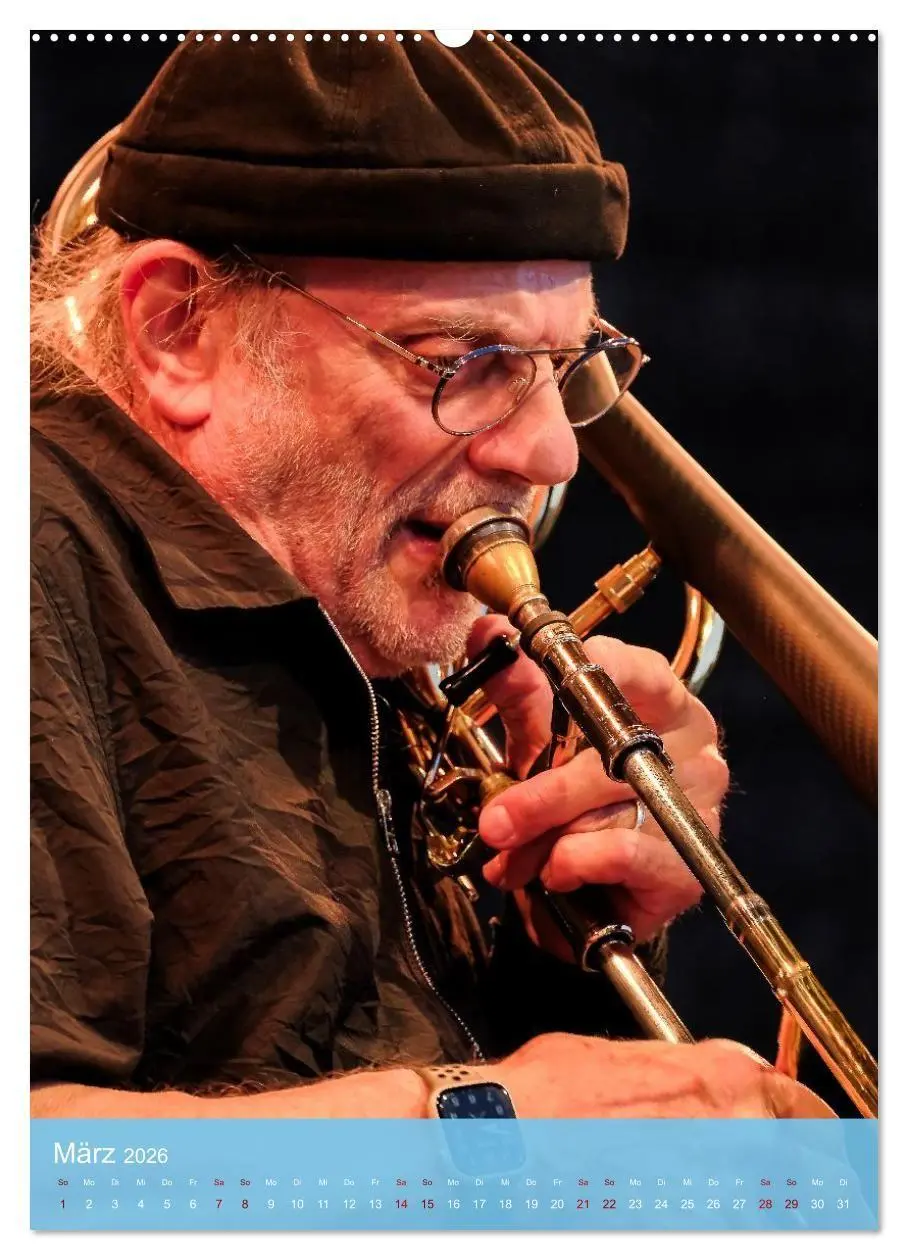Bild: 9783516695991 | Jazz - Zwischen den Tönen (hochwertiger Premium Wandkalender 2026...