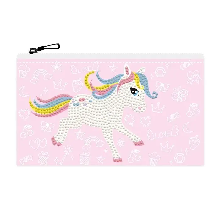 Cover: 4895225926091 | DOTZIES BY DIAMOND DOTZ - Diamond Painting Etui Einhorn | 2592609