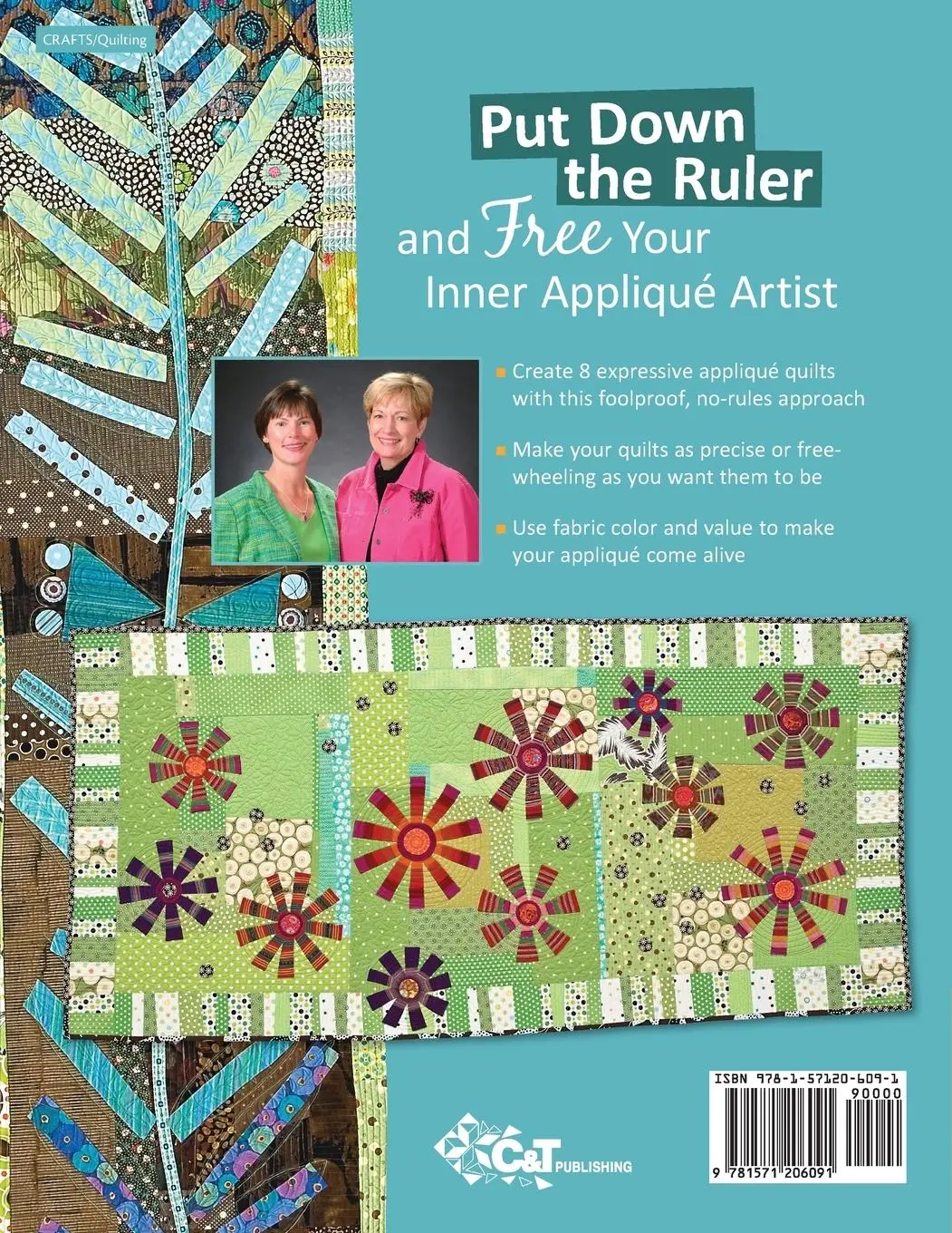 Rückseite: 9781571206091 | Applique Outside the Lines with Piece O'Cake Designs | Taschenbuch
