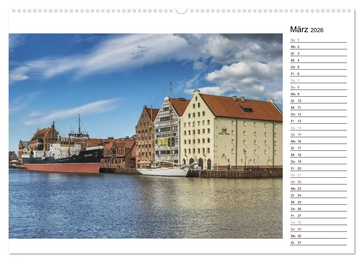 Bild: 9783516036091 | Danzig - Zeit für Entdeckungen (Wandkalender 2026 DIN A2 quer),...