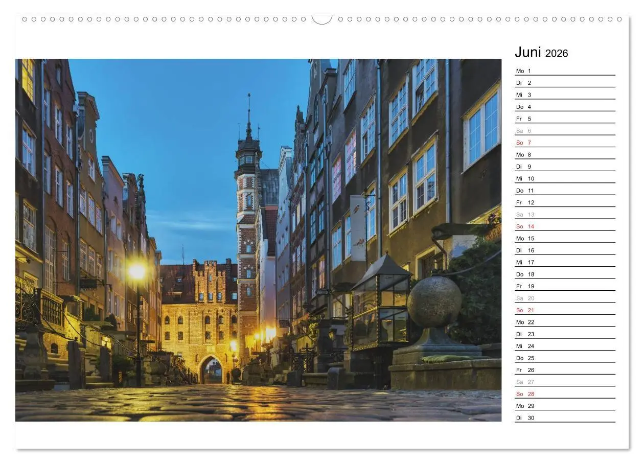 Bild: 9783516036091 | Danzig - Zeit für Entdeckungen (Wandkalender 2026 DIN A2 quer),...