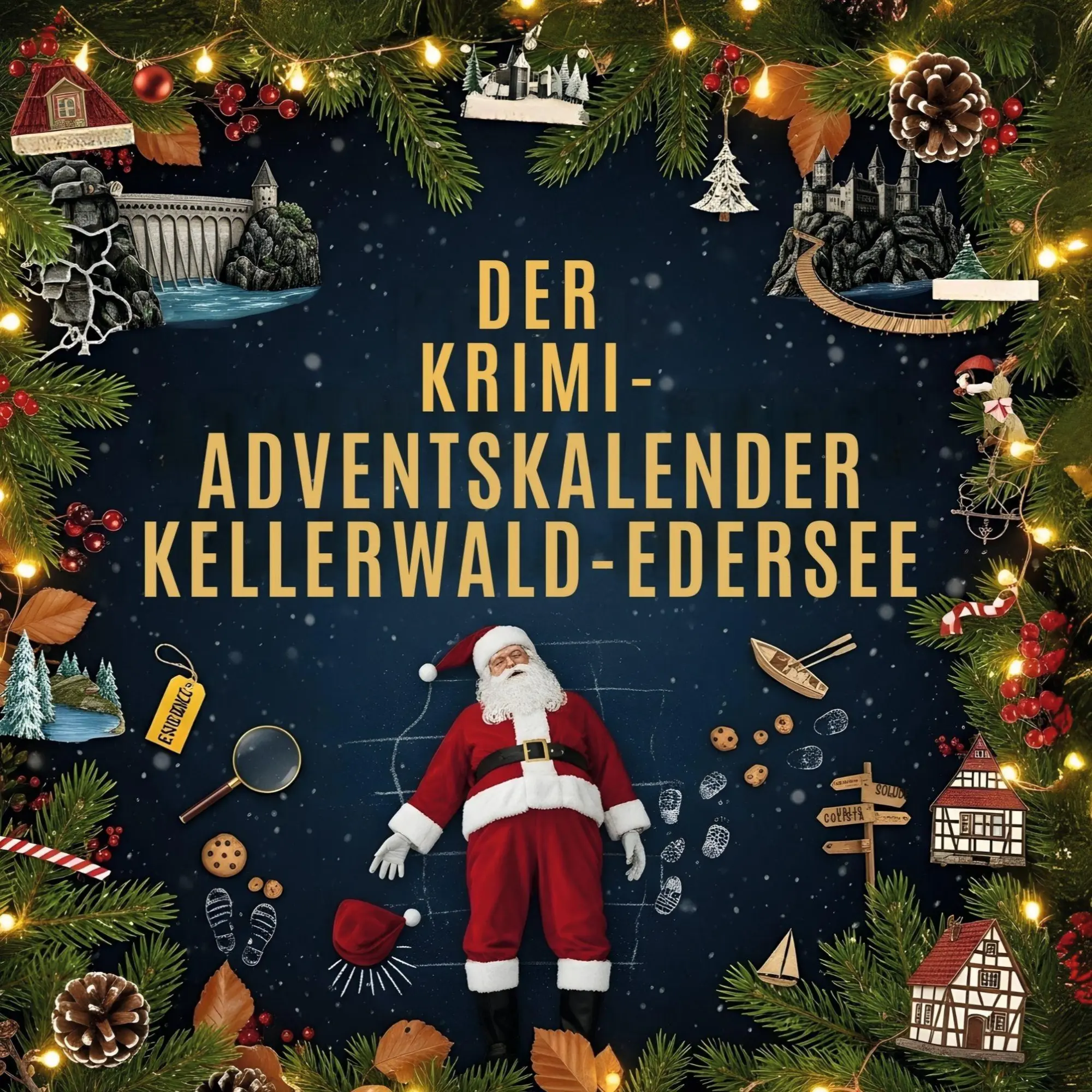 Cover: 9783695306091 | Der Krimi-Adventskalender Kellerwald-Edersee | Eva Schröder | Buch