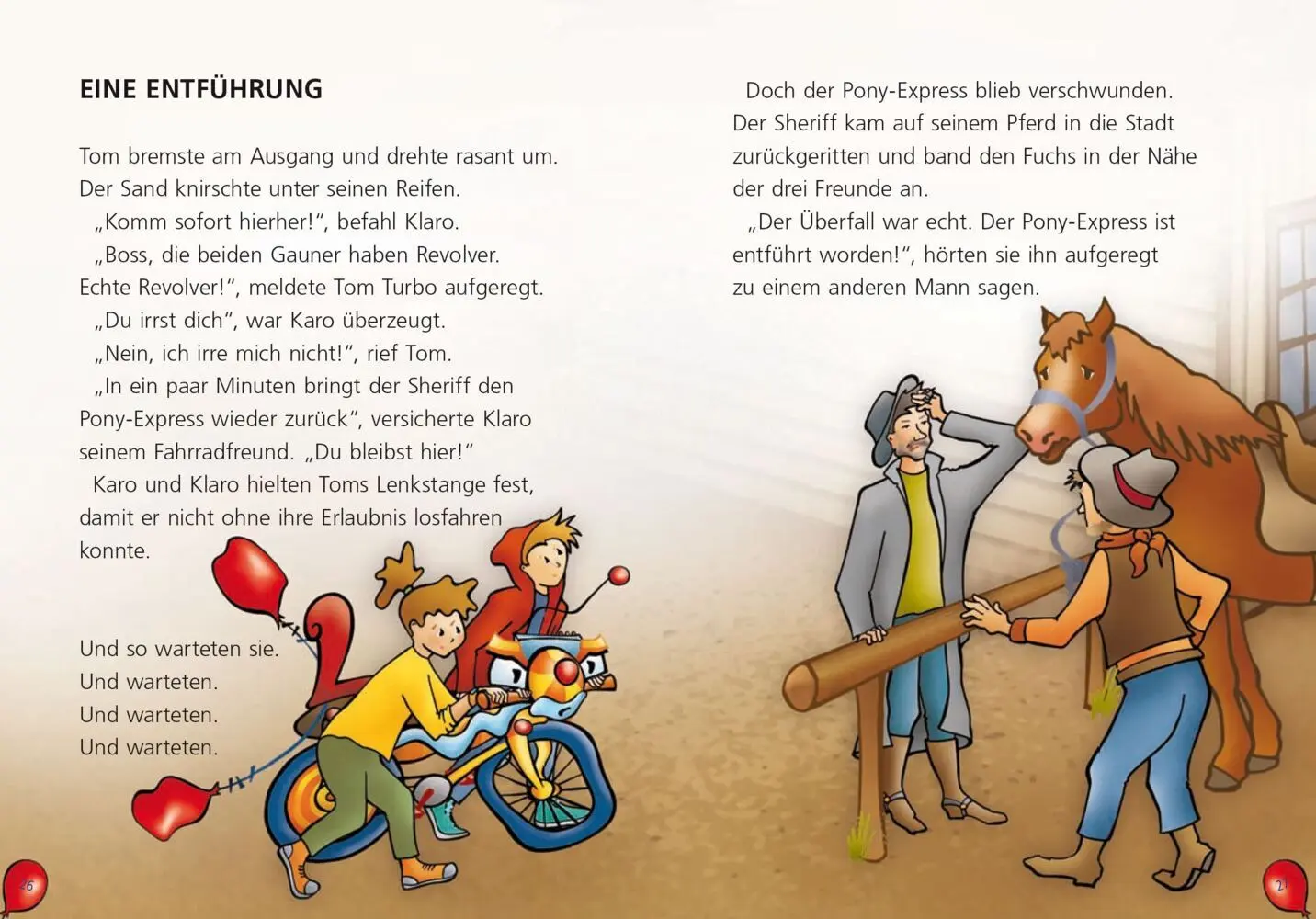 Bild: 9783707416091 | Tom Turbo - Rettet den Ponyexpress | Thomas Brezina | Buch | 80 S.