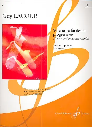 Cover: 9790043006091 | 50 Etudes Faciles &amp; Progressives - Volume 2 | Guy Lacour | Buch | 2013