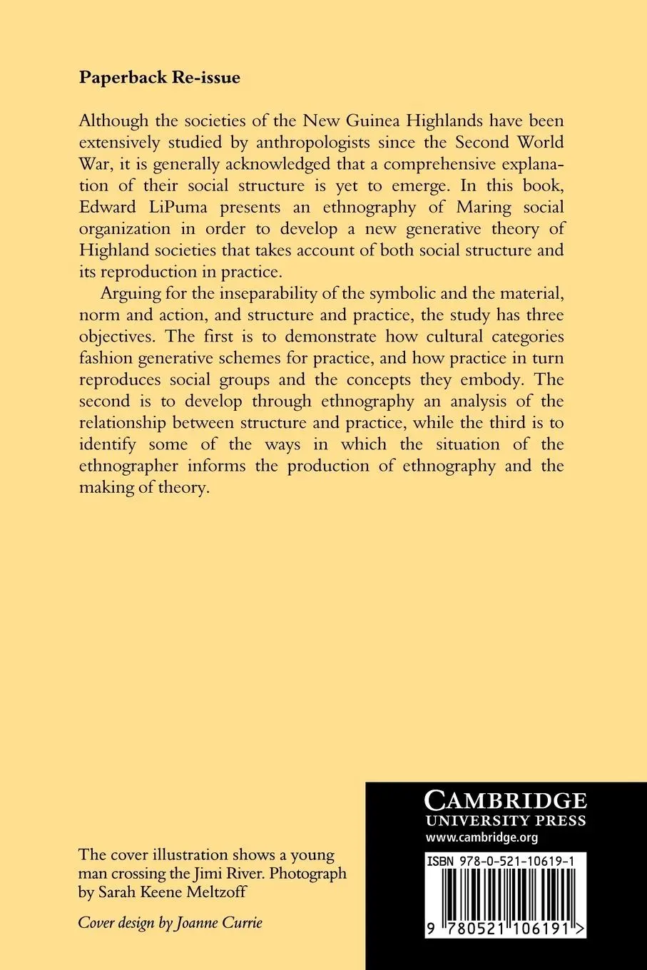 Rückseite: 9780521106191 | The Gift of Kinship | Edward Lipuma | Taschenbuch | Englisch | 2008