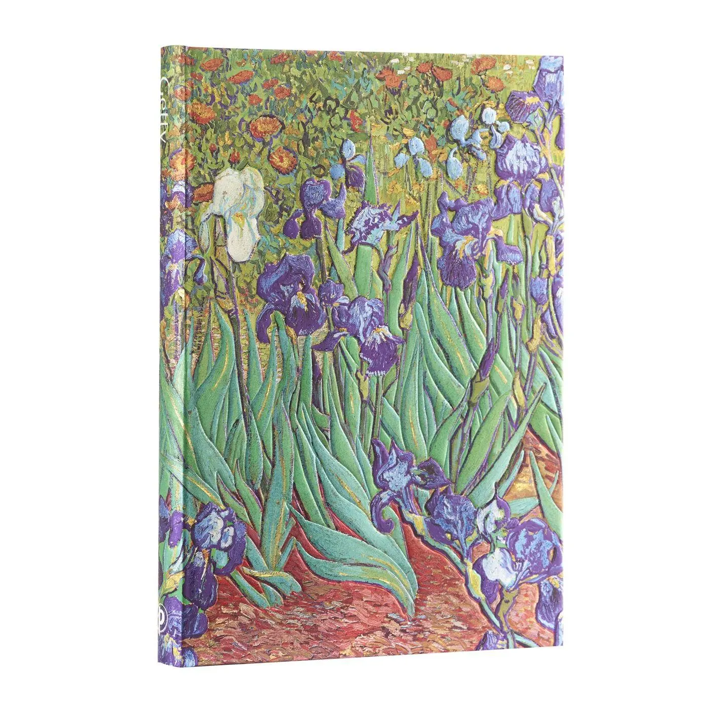 Cover: 9781439796191 | Van Gogh's Irises Midi Hardback Address Book (Elastic Band Closure)