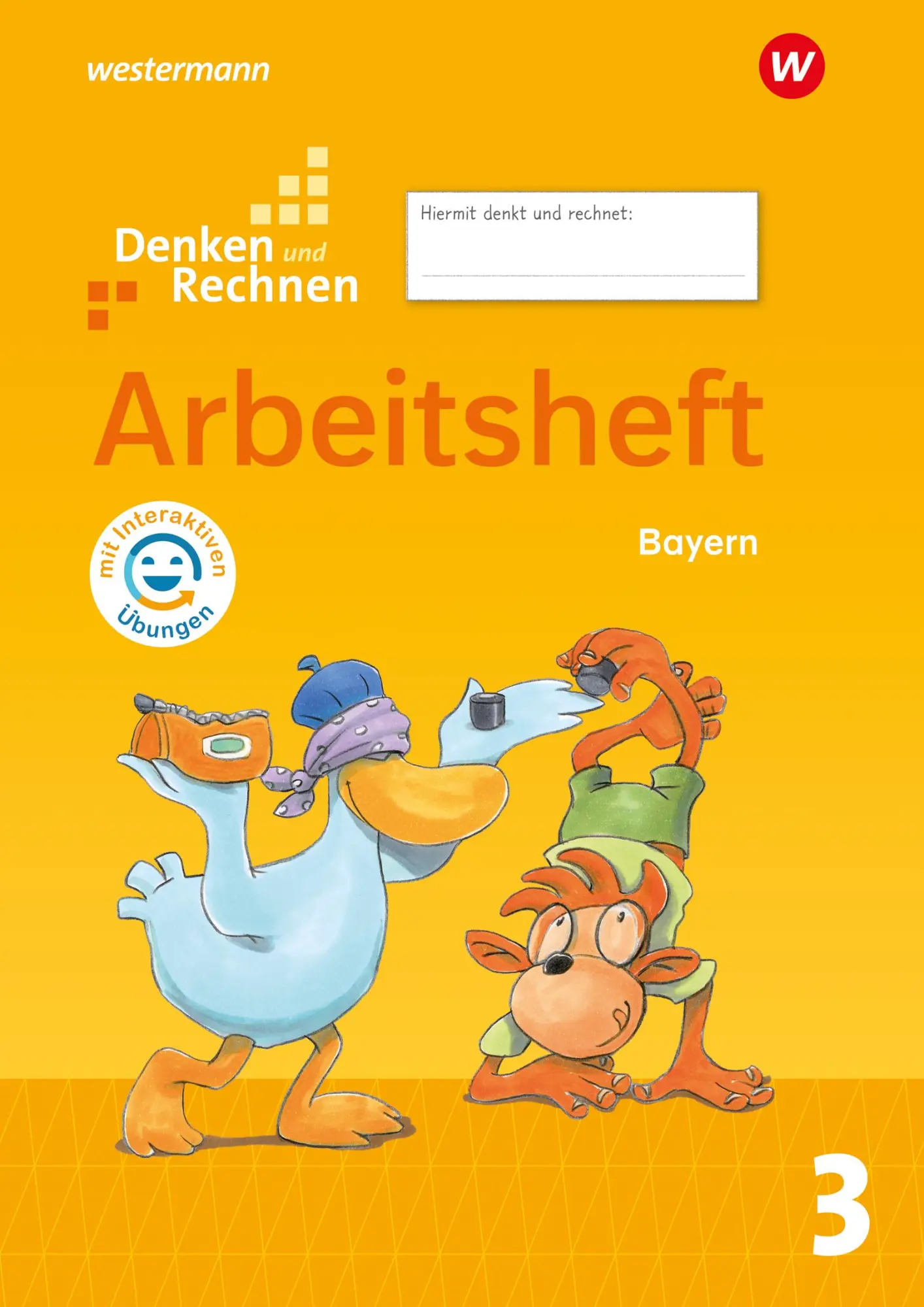 Cover: 9783141266191 | Denken und Rechnen 3. Arbeitsheft mit interaktiven Übungen. Für...